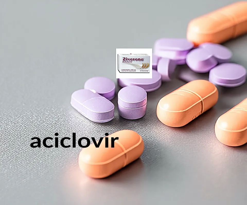 Aciclovir comprimidos venta libre